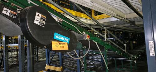 Belt-On Incline Conveyor System, w/ Gate Limit Switch