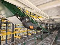 Belt-On Incline Conveyor, w/ Gate Limit Switch