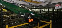 Belt-On Roller Incline Conveyor, w/ Gate Limit Switch