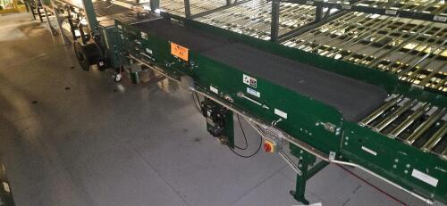Belt-On Meter/Spacer Conveyor, w/ Gate Limit Switch
