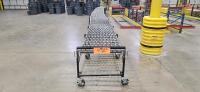 RIGID Impact 28" Roller Mobile Conveyor Cart, w/ BestFlex 300 30" Skate Wheels