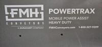 FMH PowerTrax Mobile Power Assist Heavy Duty 28" Roller Conveyor, w/ BestFlex 300 30" Skate Wheels - 5