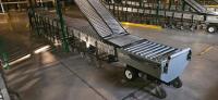 FMH PowerTrax Mobile Power Assist Heavy Duty 28" Roller Conveyor, w/ BestFlex 300 30" Skate Wheels - 2