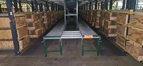 28&rdquo; Roller Conveyor System