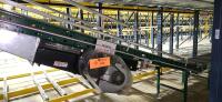 Belt-On Roller Incline Conveyor, w/ Gate Limit Switch