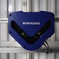 DataLogic DX8210-4100 Laser Barcode Reader, w/ DataLogic CBX510 Connector Module - 4