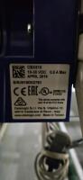 DataLogic DX8210-4100 Laser Barcode Reader, w/ DataLogic CBX510 Connector Module - 7