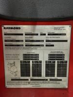 Raymond 740-RF5TT-A Electric Stand-Up Reach Forklift - 7