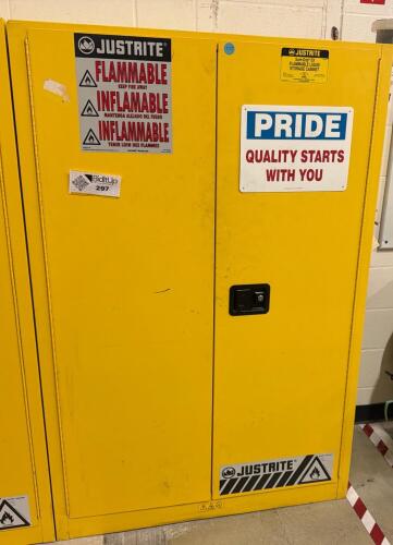 Justrite Sure-Grip EX Flammable Safety Cabinet