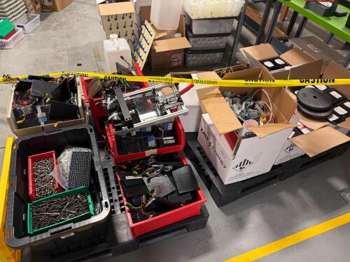(2) Pallets of Electrical wiring & components