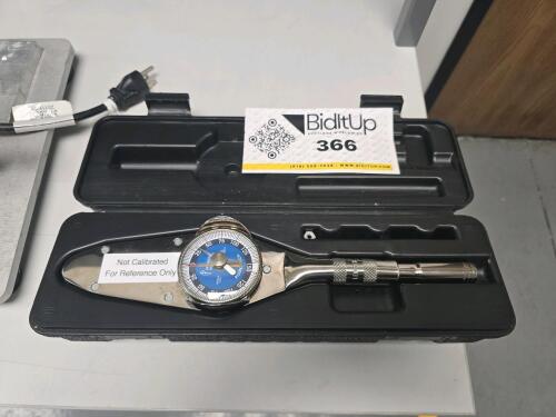 Precision Instruments Dial Drive 3/8" Torque Trench