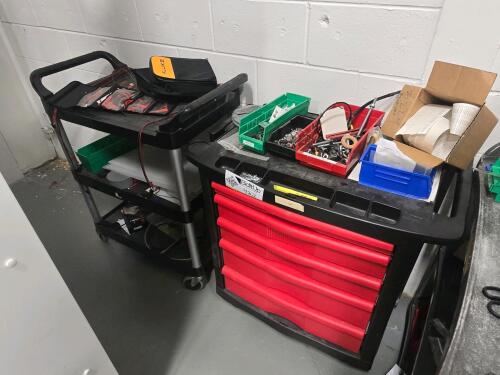 Misc. Carts with Electrical Supplies
