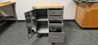 4-Drawer Metal Tool Cart - 2