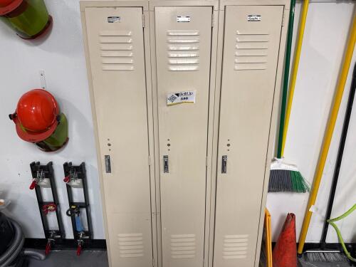 Global 3 Dr Locker Cabinet
