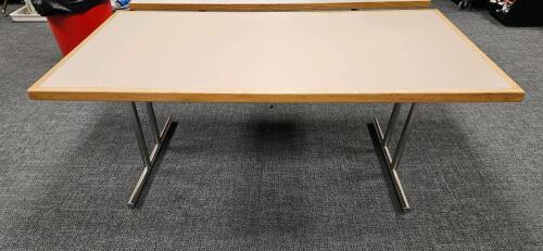 Metal Frame Work Table