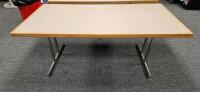 Metal Frame Work Table