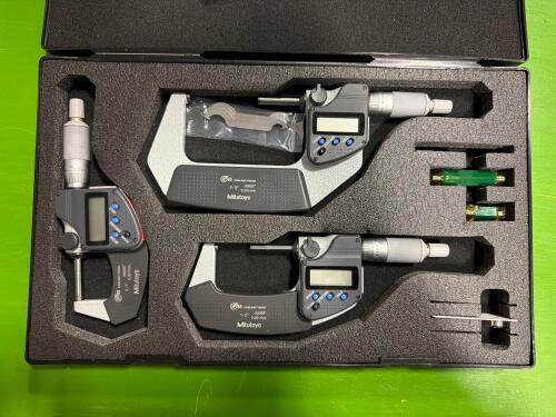 Mitutoyo Digimatic Coolant-Proof Micrometers