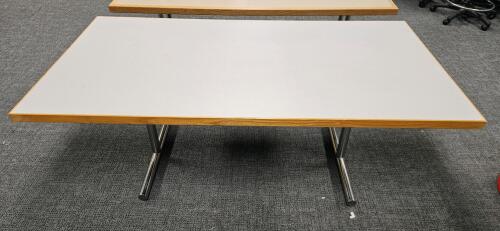 Metal Frame Work Table