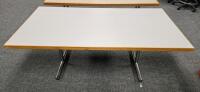 Metal Frame Work Table