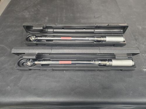 (2) NovaTork 1/2" Drive Torque Wrenches
