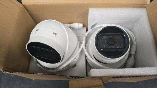 (2) Lorex 4K Smart Eyeball Dome Security Cameras