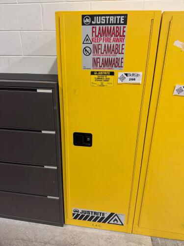 Justrite Sure-Grip EX Flammable Safety Cabinet