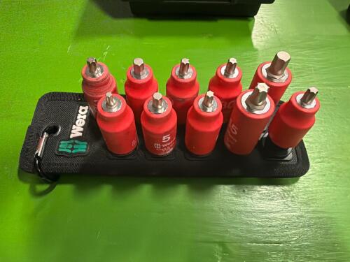 Wera Socket Set Insulated Torx and Hexagonal bits