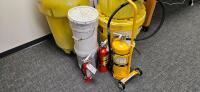 Amerex Combustible Metals Fire Extinguisher, w/ Spill Kit Containers, Fire Extinguishers - 2