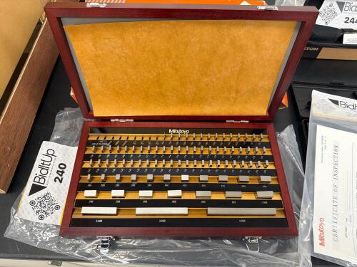 Mitutoyo Gauge Block Set