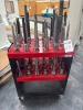 (46) Assortment of HSK Tool Holders w/ Assorted Endmills, Facemills, Diamond Pattern Endmills - 13
