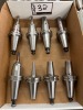 (8) Assorted Diameter Haimer Shrint Fit CT40 Tool Holders
