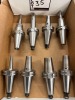 (8) Assorted Diameter Haimer Shrink Fit CT40 Tool Holders