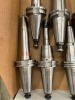 (8) Assorted Diameter Haimer Shrink Fit CT40 Tool Holders Includes Assorted Endmills - 2