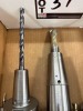 (8) Assorted Diameter Haimer Shrink Fit CT40 Tool Holders Includes Assorted Endmills - 5