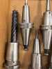 (7) Assorted Diameter Haimer Shrink Fit Tool Holders Includes Assorted Endmills - 2