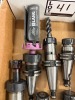 (8) Haimer Assorted Diameter Collet Chuck CT40 Tool Holders for DMG CMX 1100 - 5
