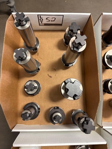 (8) Assorted HSK Tool Holders *Located in Anaheim, CA*