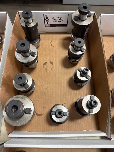(9) Assorted HSK Tool Holders