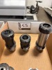 (6) Assorted Collet Chuck HSK Tool Holders - 3