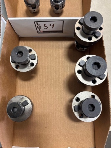 (5) Assorted HSK Tool Holders