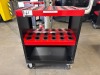 Huot 24 Station Tool Holder Rolling Cart
