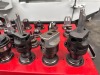 Hout Toolscoot Rolling Cart Includes: (48) CT-40 Tool Holders, Assorted Boring Heads, Right Angle Head, Endmills, & Spade Drills *Located in City of Industry, CA* - 2