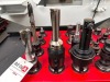 Hout Toolscoot Rolling Cart Includes: (48) CT-40 Tool Holders, Assorted Boring Heads, Right Angle Head, Endmills, & Spade Drills *Located in City of Industry, CA* - 3