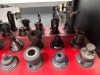 Hout Toolscoot Rolling Cart Includes: (48) CT-40 Tool Holders, Assorted Boring Heads, Right Angle Head, Endmills, & Spade Drills *Located in City of Industry, CA* - 7