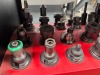 Hout Toolscoot Rolling Cart Includes: (48) CT-40 Tool Holders, Assorted Boring Heads, Right Angle Head, Endmills, & Spade Drills *Located in City of Industry, CA* - 8