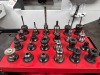 Hout Toolscoot Rolling Cart Includes: (48) CT-40 Tool Holders, Assorted Endmills, Cutters