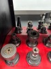 Hout Toolscoot Rolling Cart Includes: (48) CT-40 Tool Holders, Assorted Endmills, Cutters - 4