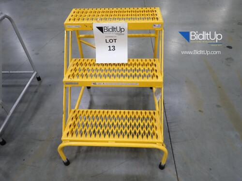 COTTERMAN YELLOW 3 STEP STOOL