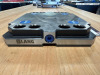 Lang 45400 Quick Point 96 Single Plate 192 x 156 x 27 mm, with bores 150 x 100 / 50 mm and Clamping - 3