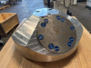 (3) Lang 45800 Quick Point Round Plate, 176 x 27mm w/ 3 Sided Pyramid - 2